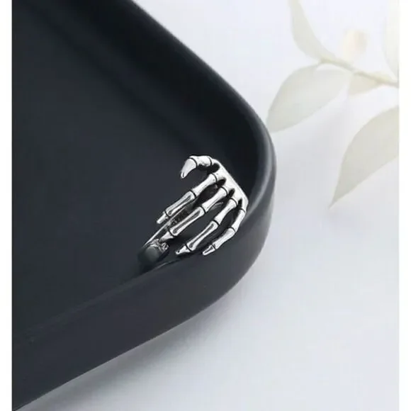 The Skeleton Ring in 925 - Picture 7 of 8